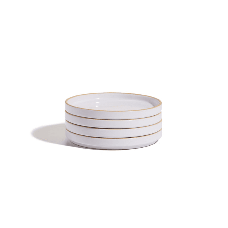 Set of 4 Dessert Plates, 15cm, Steam