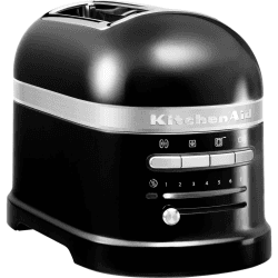 Image showing the Artisan 2 slot toaster, Onyx Black product.