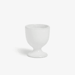 Image showing the Portobello Egg Cup, H6,5cm, White product.
