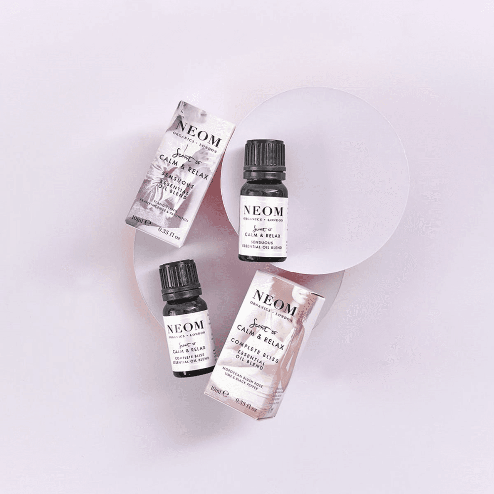 Scent to Calm & Relax - Sensous Essential oil blend, 10ml, White