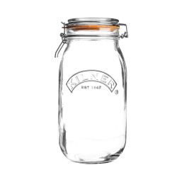 Image showing the Round Clip Top Jar, 2L product.