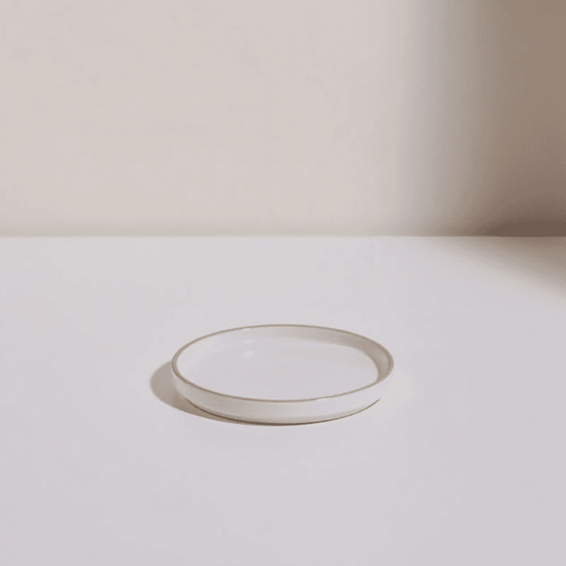 Set of 4 Dessert Plates, 15cm, Steam