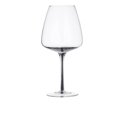 Image showing the Mouth Blown Red Wine Glass, H22.5cm, Smoke product.