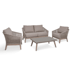 Image showing the Lynton 2 Seater Sofa Set, Grey product.