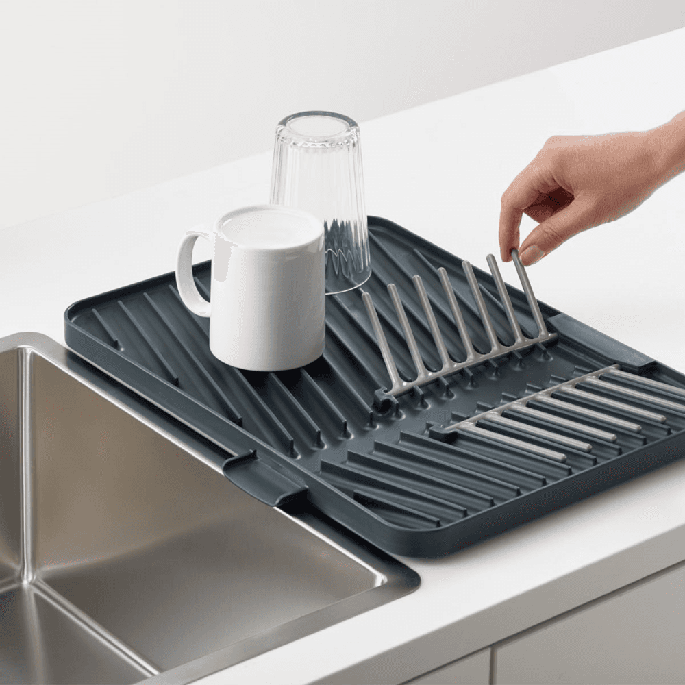Flip-Up Draining board, H2.4 x W40 x D31.9cm, Grey