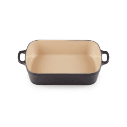 Image showing the Signature Cast Iron Rectangular roaster, 33cm - 4.9 litre, Satin Black product.