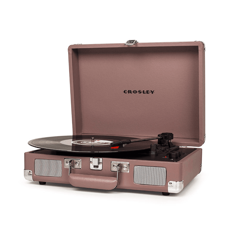 Cruiser Deluxe Plus Portable Turntable, Purple Ash