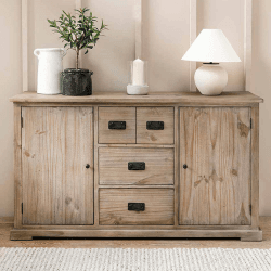 Image showing the Topsham Sideboard, 160cm, Natural product.