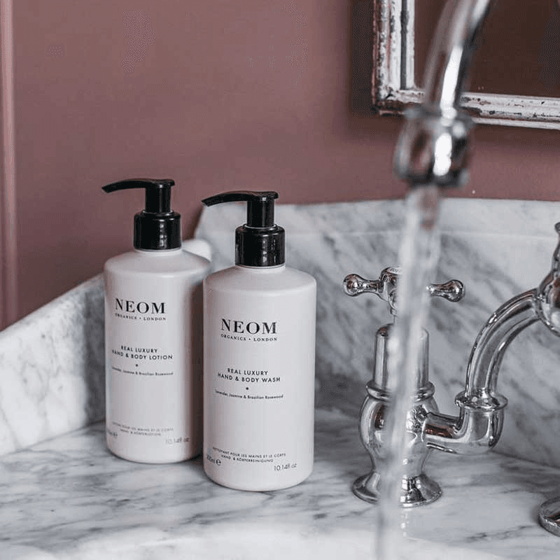 Scent to De-Stress Real Luxury Hand & Body Lotion, 300ml, Grey