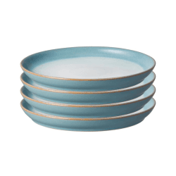 Image showing the Azure Haze Set of 4 dinner plates, 26cm product.