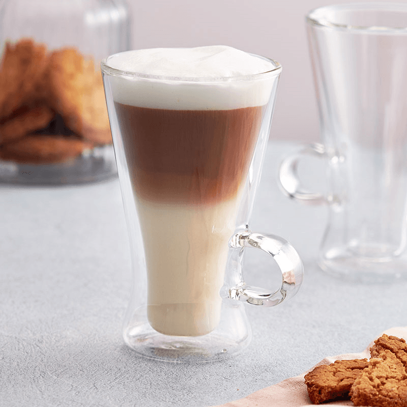 Duo Grande Latte Macchiato Glass Set, 320ml