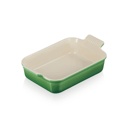 Image showing the Stoneware Heritage Rectangular Dish, 32cm, Bamboo Green product.