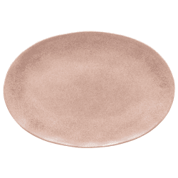 Image showing the Livia Oval Platter, D45cm, Mauve Rose product.