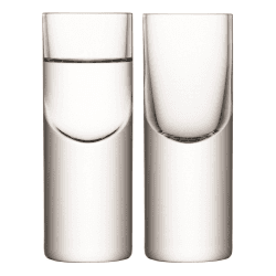 Image showing the Boris Pair of vodka glasses, 50ml, clear product.