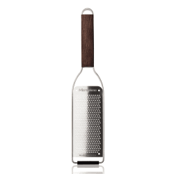 Image showing the Master Series Fine grater, stainless steel, walnut wood product.