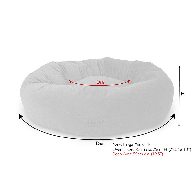 Oslo Ring Bed, 75cm, Desert Sand