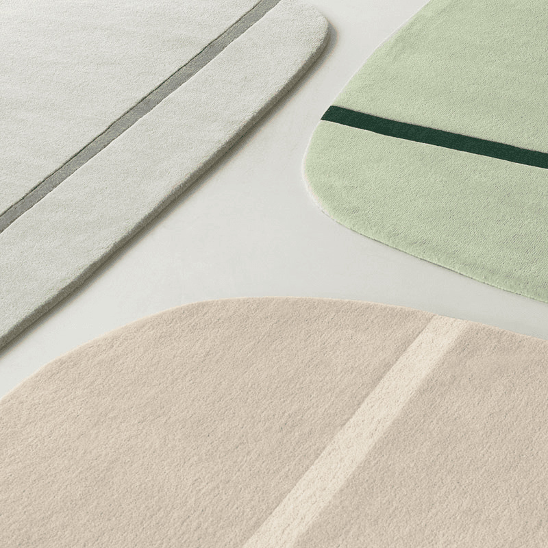 Oona Rug, L140 x W140cm, Sand