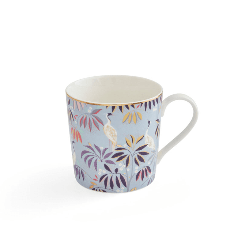 India Mug, 340ml, Sky Blue