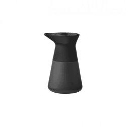 Image showing the Theo Milk Jug, black product.