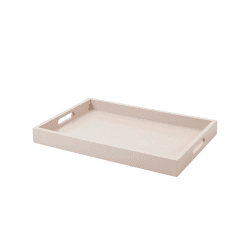 Image showing the Sarah Tray, 55 x 37cm, Light Grey product.