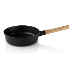 Image showing the Nordic Kitchen Saute Pan, D24cm, Black product.