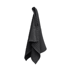 Image showing the Waffle Hand towel, 50 x 75cm, Dark Grey product.