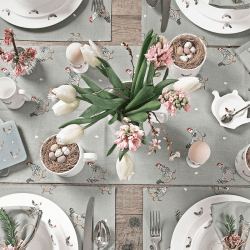 Image showing the Chicken Table runner, 35 x 280cm product.