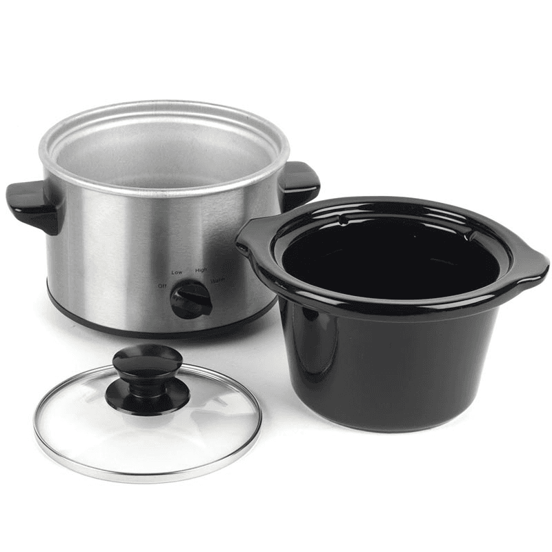 Slow Cooker, 1.5L, Stainless Steel