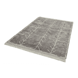 Image showing the Rocco berber style rug, 120 x 170cm, Grey & Cream product.