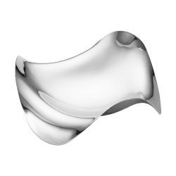 Image showing the Cobra Bowl, 19.1 x 6.9cm, Stainless Steel, Mirror product.