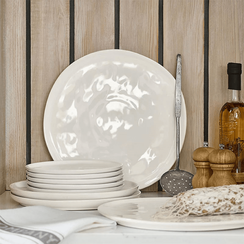 Portobello Serving Plate, D33cm, White