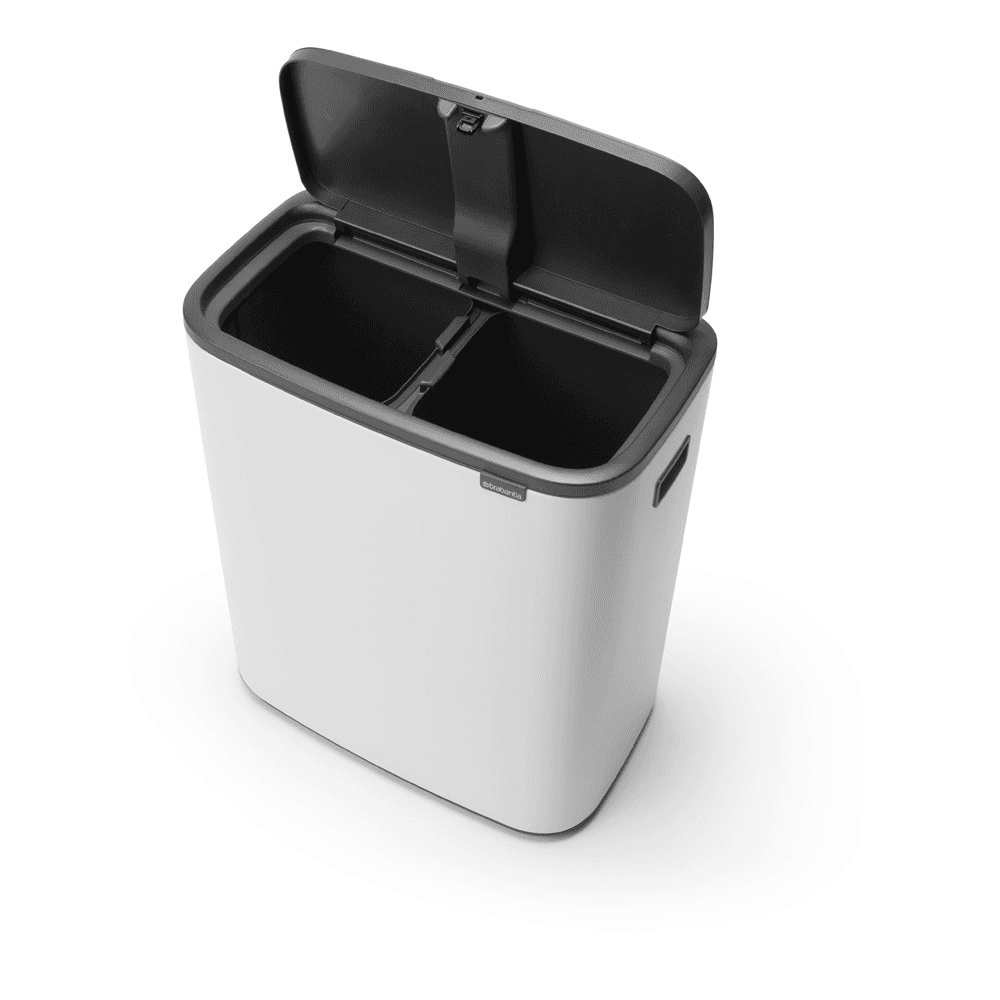 Bo Touch bin, 30 litre, white