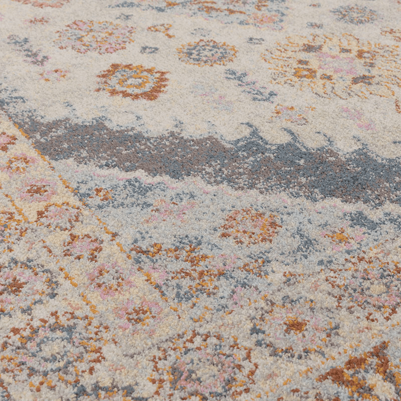 Flores fiza classic persian medallion rug, 200 x 290cm, Multi