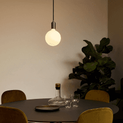 Image showing the Sphere Extra large sphere LED G150 bulb, L19 x W15cm, Clear product.