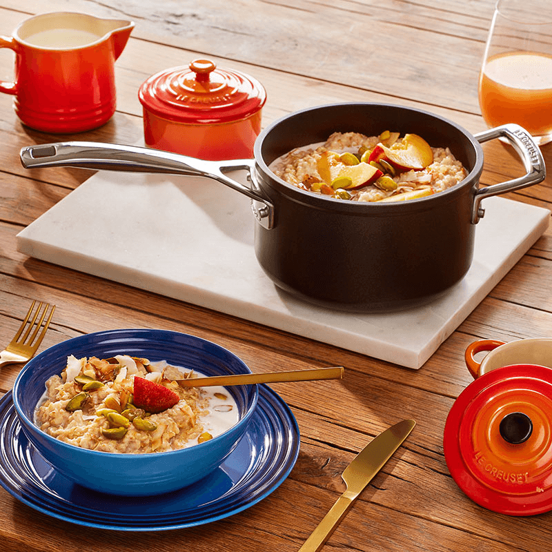 Toughened Non-Stick Saucepan With Lid - 20cm