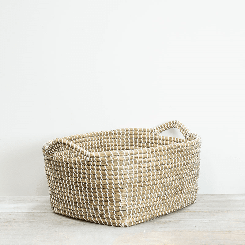Lagra Basket, 46 x 37 x 21cm, Seagrass