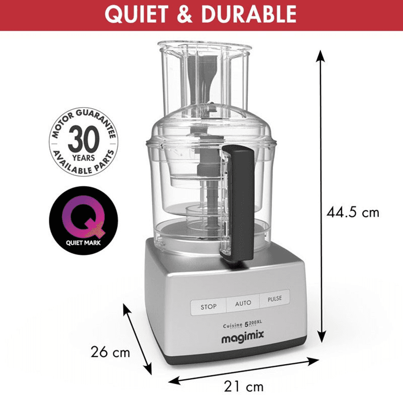 5200 XL Food processor 18591, 3.6L, Satin