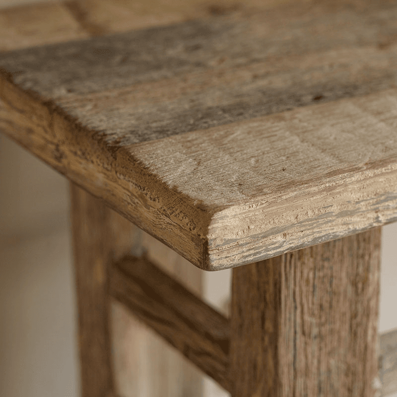 Ibo Reclaimed Wood Console Table, Natural