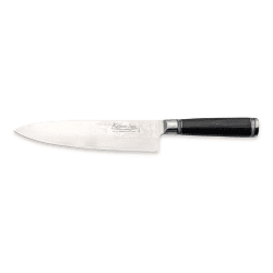 Image showing the Katana Saya Pakkawood Chef's Knife, 20cm Damascus Blade product.