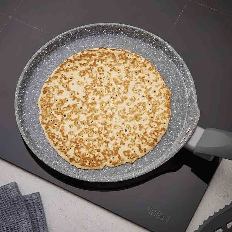 Cerastone Crepe Pan Graphite, 25cm, Grey