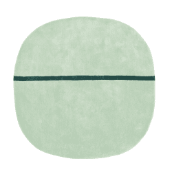 Image showing the Oona Rug, L140 x W140cm, Mint product.