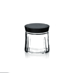 Image showing the Grand Cru Storage Jar, 500ml, Black product.