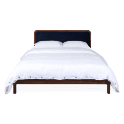 Image showing the Artie King Size Bed, Walnut product.