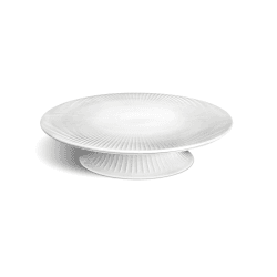 Image showing the Hammershoi Cake dish, Dia 30cm, White product.