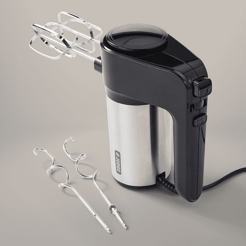 Twin Blade Hand Mixer, Stainless Steel