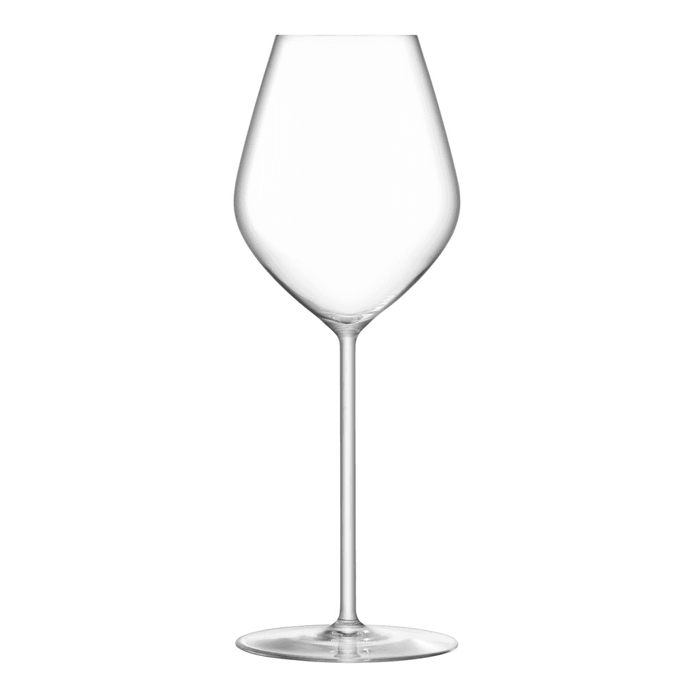 Borough Set of 4 champagne glasses, 285ml, clear