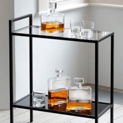 Image showing the Cask Whisky Oblong Decanter, 1l, Clear product.