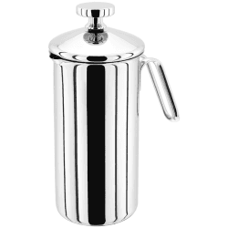 Image showing the 4 Cup Cafetiere, 500ml, Stainless Steel product.