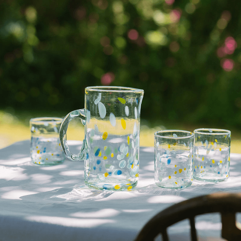 Alegria Jug, 1l, Blue and Yellow