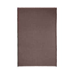 Image showing the Herringbone Throw, H190cm x W130cm, Chocolate/Beige product.